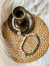 Load image into Gallery viewer, Olive cross bracelet
