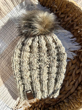 Load image into Gallery viewer, Oatmeal beanie
