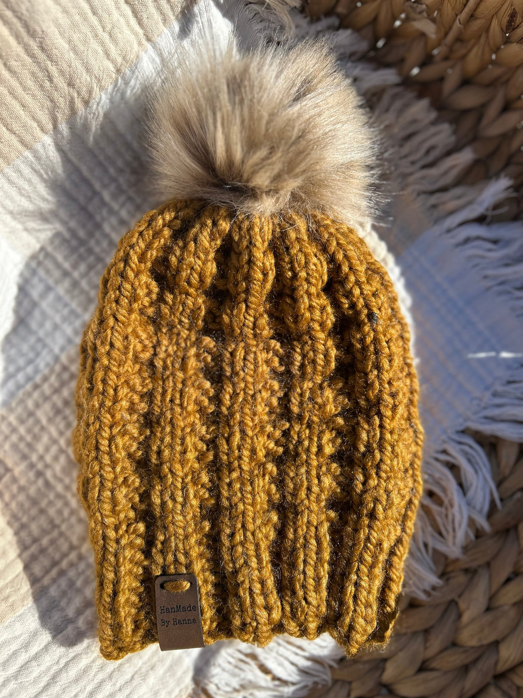 Mustard beanie