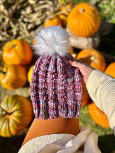 Load image into Gallery viewer, Plum beanie
