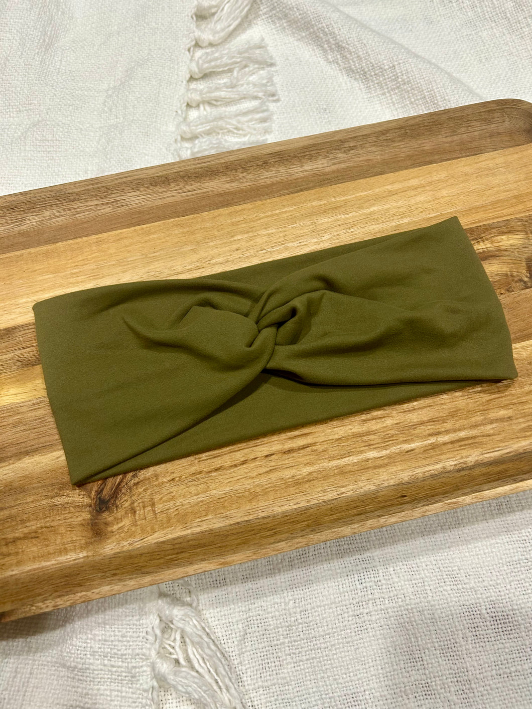 Moss Green Headband